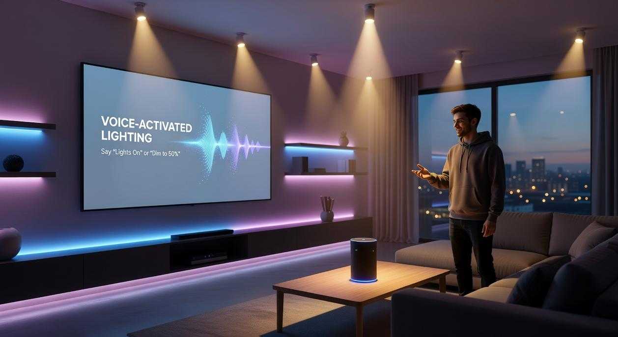 voice activated lighting